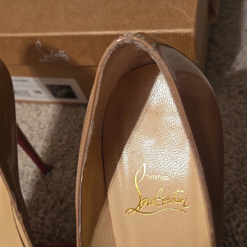 Gently worn CL heels - Picture 12 of 13